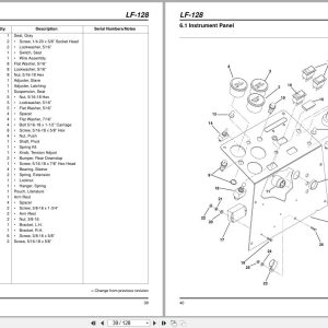 Jacobsen Fairway Mower Lf 128 Parts Maintenance Manual 2811251 1999 (3)