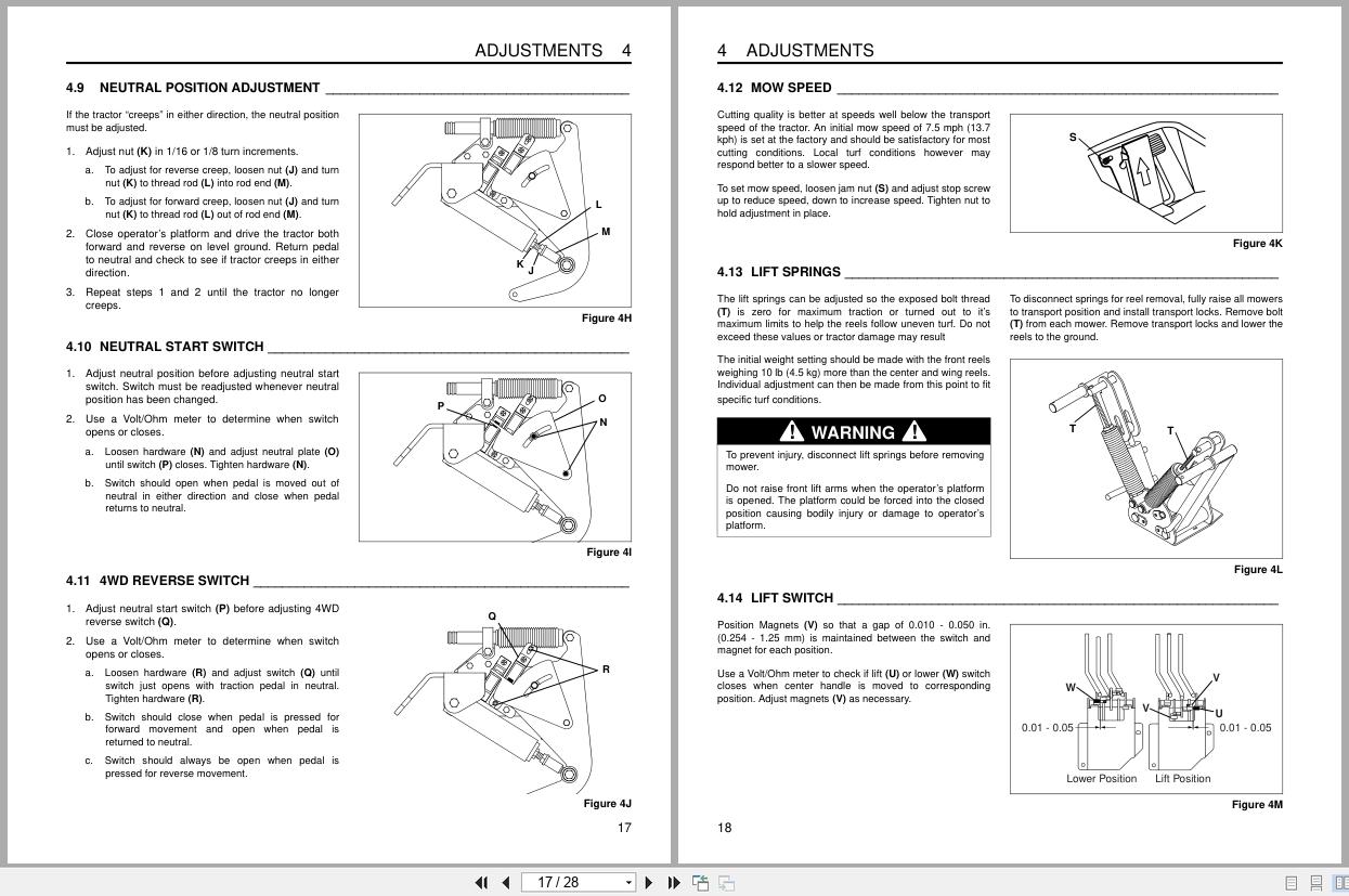 Jacobsen Fairway Mower LF 3810 Dealer Manual 3005188 1998 (2)