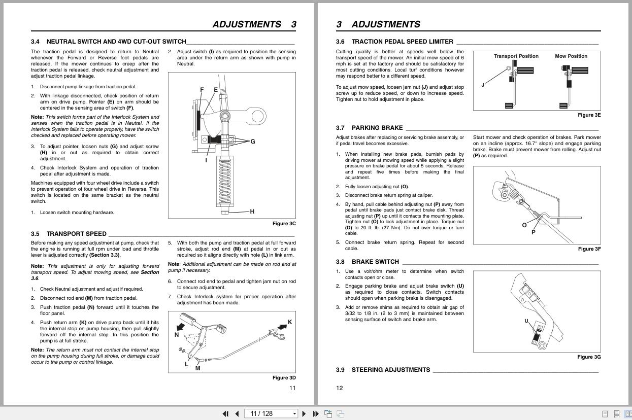Jacobsen Fairway Mower SLF 1880 Parts Maintenance Manual 4160164 C 2014 (2)