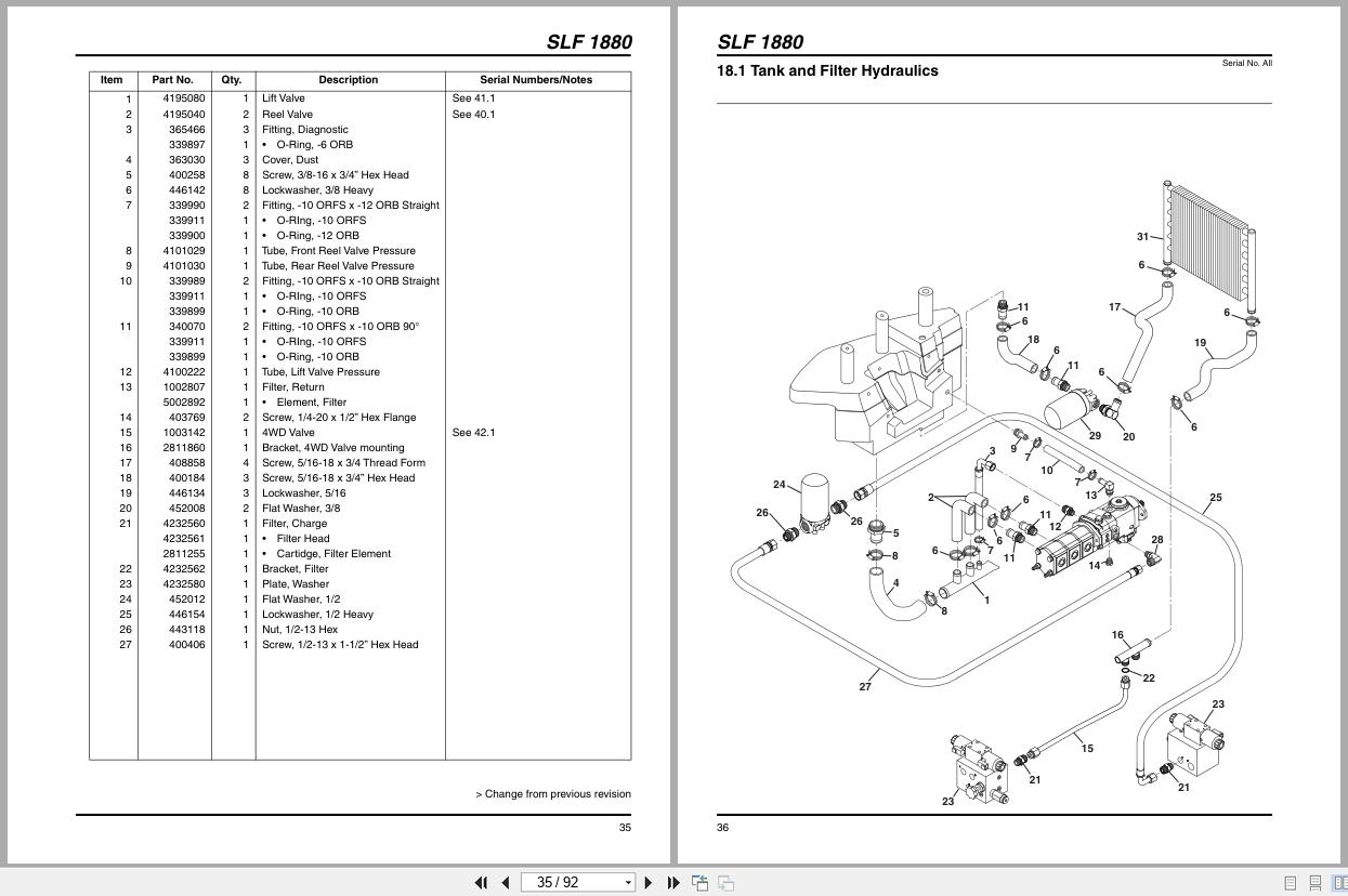 Jacobsen Fairway Mower SLF 1880 Parts Manual 4304637 A 2014 (2)