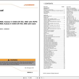 Jacobsen Flail Mower HM600 Parts Manual 698640J A 2018 (1)