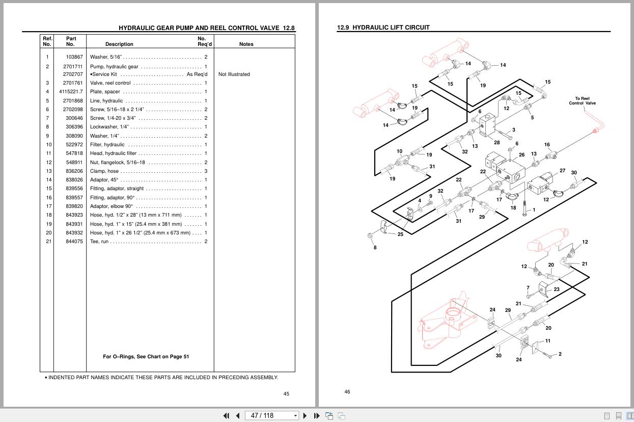 Jacobsen Gasoline Greens Mower G Plex II 898865 Parts Maintenance Manual 4115645 2001 (3)