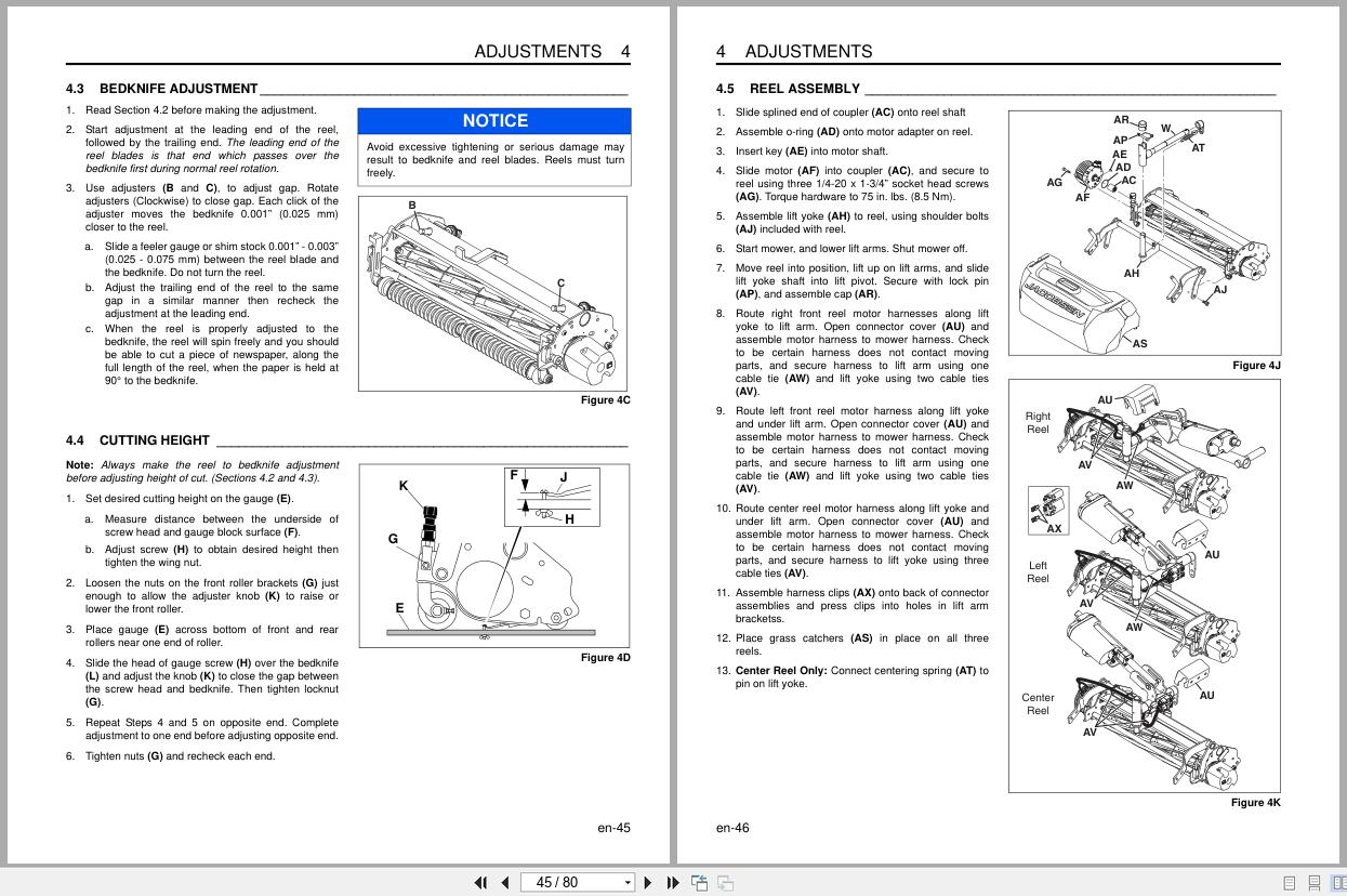 Jacobsen Greens Mower ECLIPSE 322 Dealer Manual 4222981 GB RE (2)