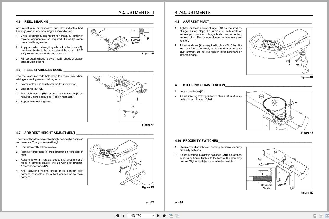 Jacobsen Greens Mower ECLIPSE 322 Electric Hybrid Dealer Manual 4222981 GB RA (2)