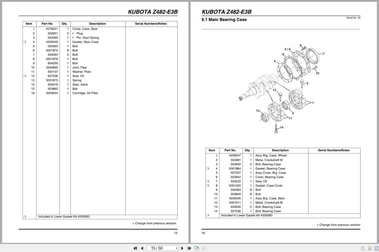 Jacobsen Greens Mower ECLIPSE 322 Hybrid Engine Parts Manual 4222980 A 2012 (2)