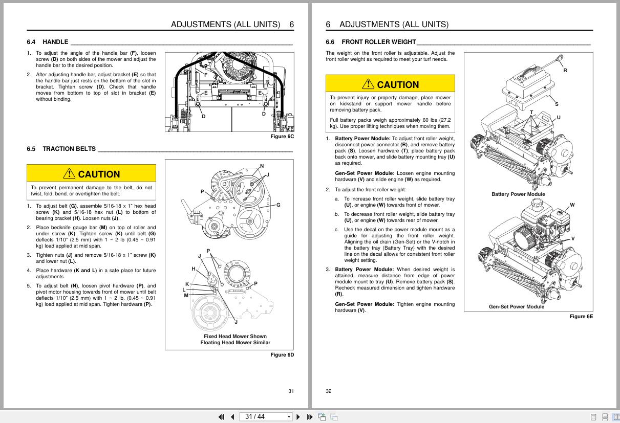 Jacobsen Greens Mower ECLIPSE2 Dealer Manual 4260474 GB 2014 (2)