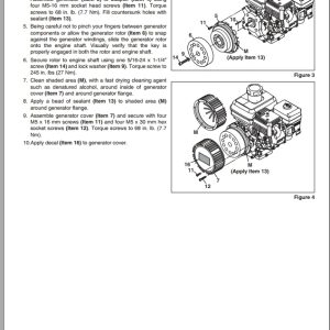 Jacobsen Greens Mower Eclipse2 Generator Kit Instruction Sheet 4196560 B (2)