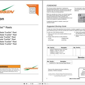 Jacobsen Greens Mower ECLIPSE2 Instruction Sheet 4258370 B 2012 (1)