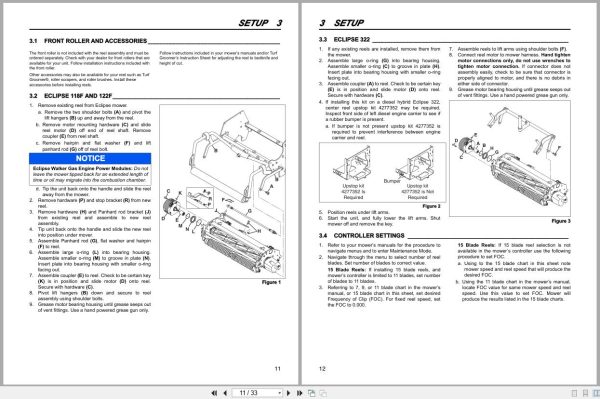 Jacobsen Greens Mower Eclipse2 Instruction Sheet 4258370 B 2012 (2)