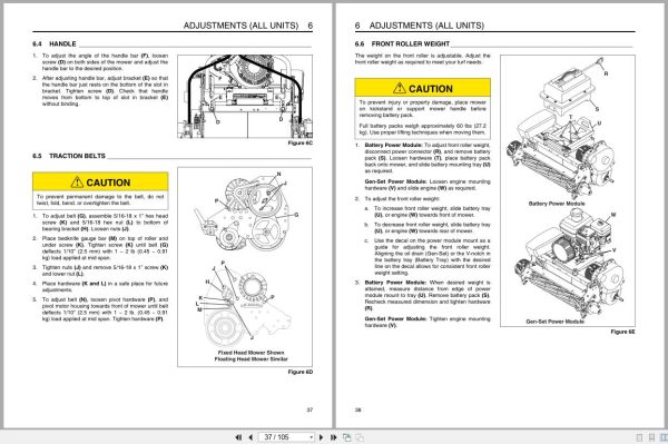 Jacobsen Greens Mower ECLIPSE2 Technical Manual 4260472-F Jacobsen Greens Mower Eclipse2 Technical Manual 4260472 F (2)