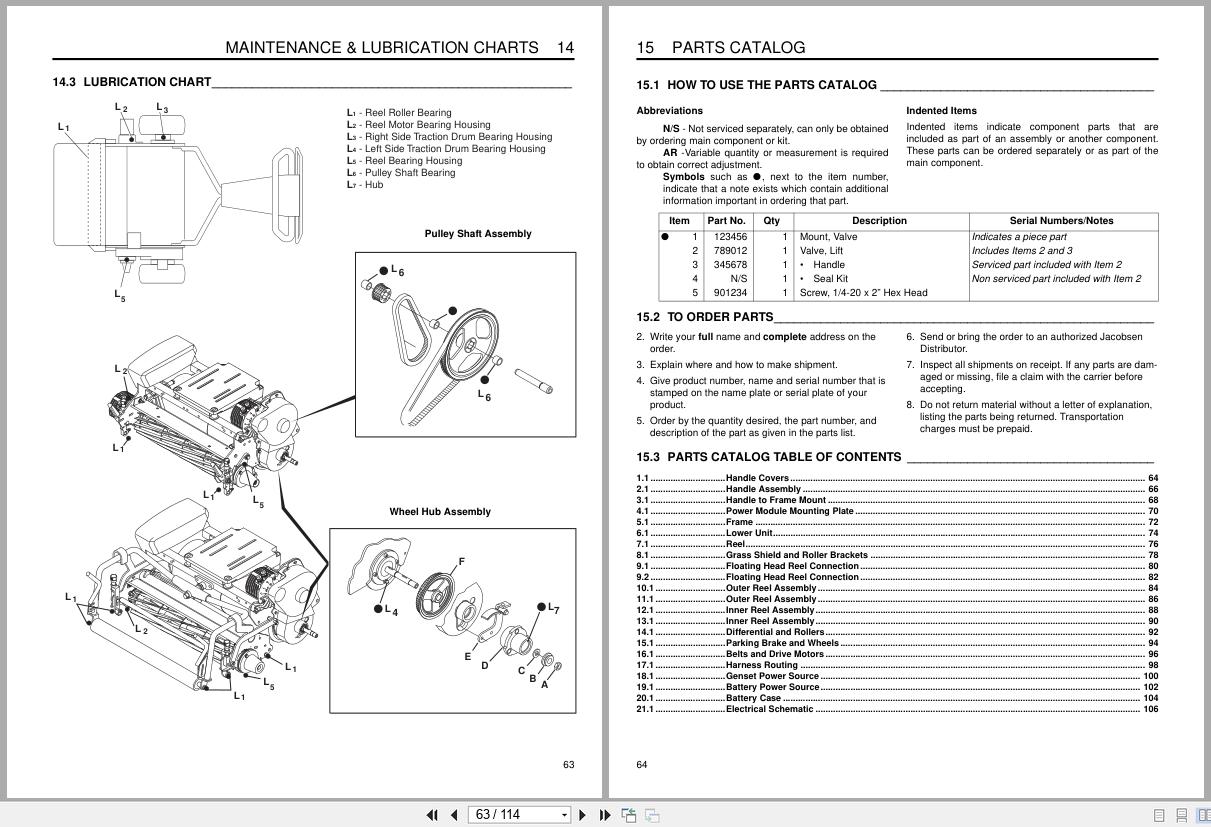 Jacobsen Greens Mower ECLIPSE2 Technical Manual 4260472 GB RC 2014 (2)