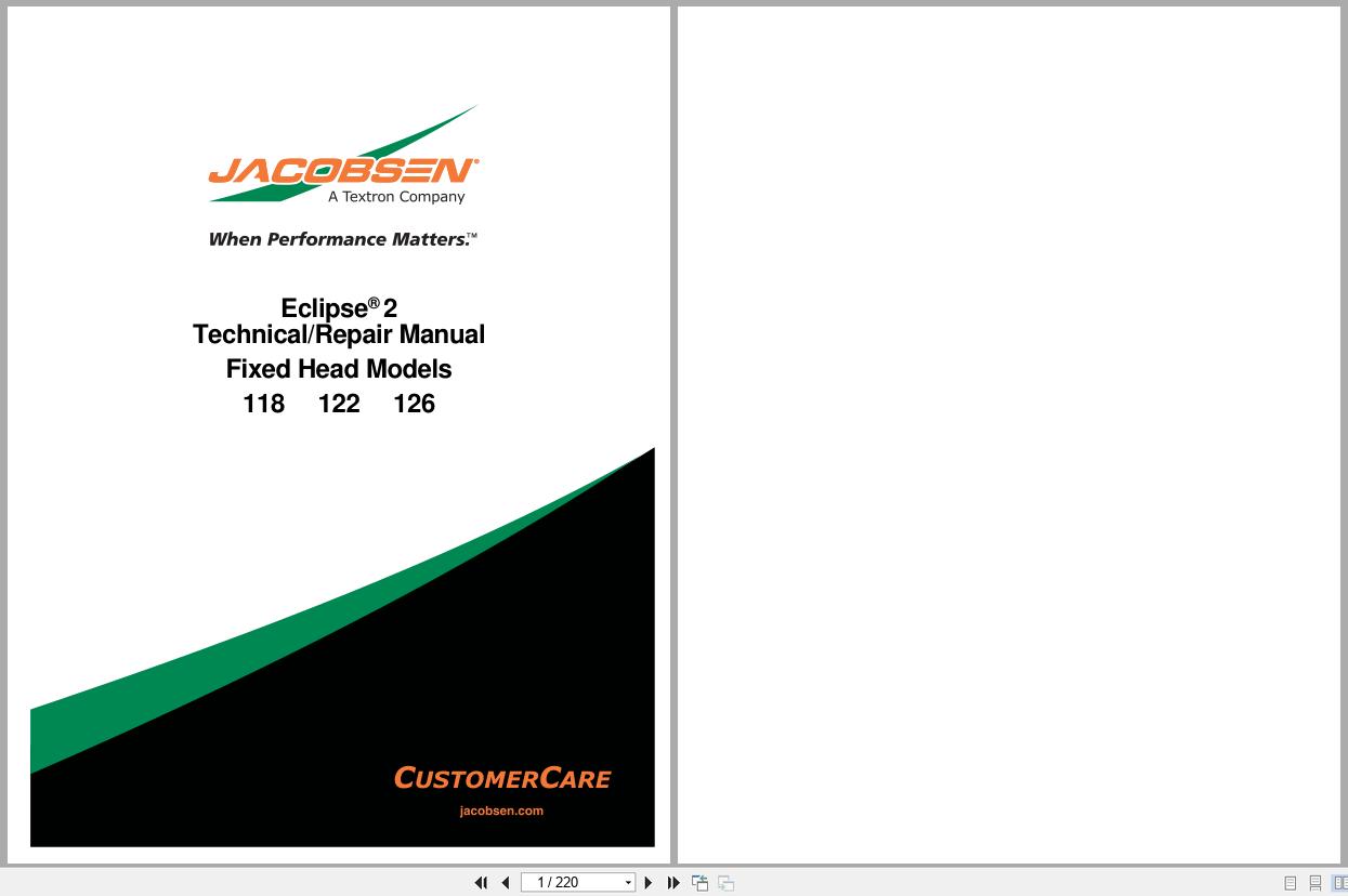 Jacobsen Greens Mower ECLIPSE2 Technical Repair Manual 4262932 A 2012 (1)