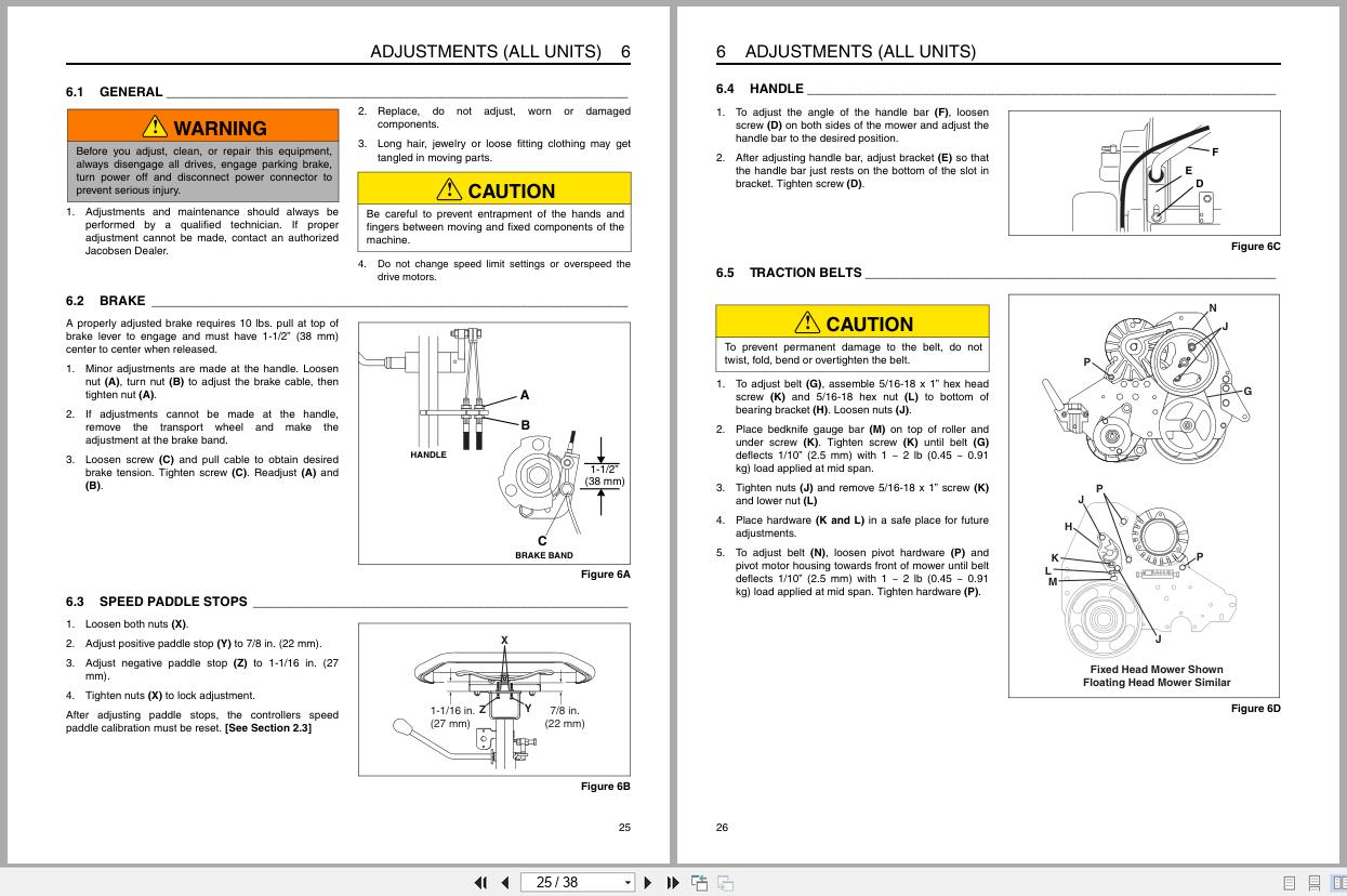 Jacobsen Greens Mower Eclipse 100 Series Dealer Manual 4166961 511 2011 (2)