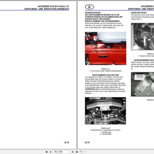 Jacobsen Greens Mower G Plex Ii Parts Maintenance Manual 24373Gr0 2000 (2)