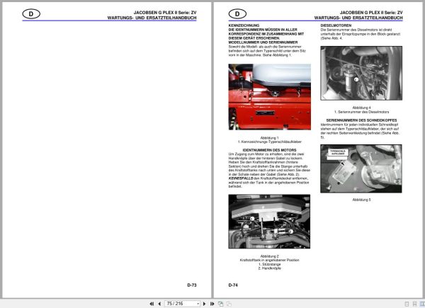 Jacobsen Greens Mower G Plex Ii Parts Maintenance Manual 24373Gr0 2000 (2)