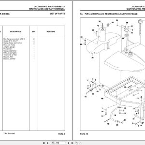 Jacobsen Greens Mower G Plex Ii Parts Maintenance Manual 24373Gr0 2000 (3)