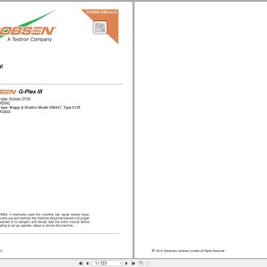 Jacobsen Greens Mower G Plex III Parts Manual 24790G R4 2017 (1)