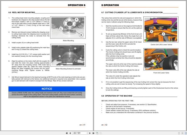 Jacobsen Greens Mower GP400 Safety Operation Maintenance Manual 10015205-A-GB 2023 Jacobsen Greens Mower Gp400 Safety Operation Maintenance Manual 10015205 A Gb 2023 (2)