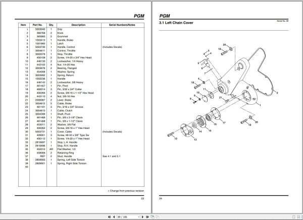 Jacobsen Greens Mower PGM19 PGM22 Parts Maintenance Manual 2810992-ML1 2003 ML Jacobsen Greens Mower Pgm19 Pgm22 Parts Maintenance Manual 2810992 Ml1 2003 Ml (3)