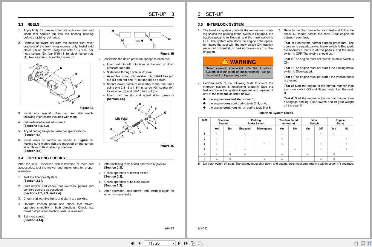 Jacobsen Lightweight Fairway Mower LF510 Dealer Manual 4272911 GB RA 2013 (2)