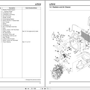 Jacobsen Lightweight Fairway Mower LF510 Parts Manual 4304639-A 2017 Jacobsen Lightweight Fairway Mower Lf510 Parts Manual 4304639 A 2017 (2)