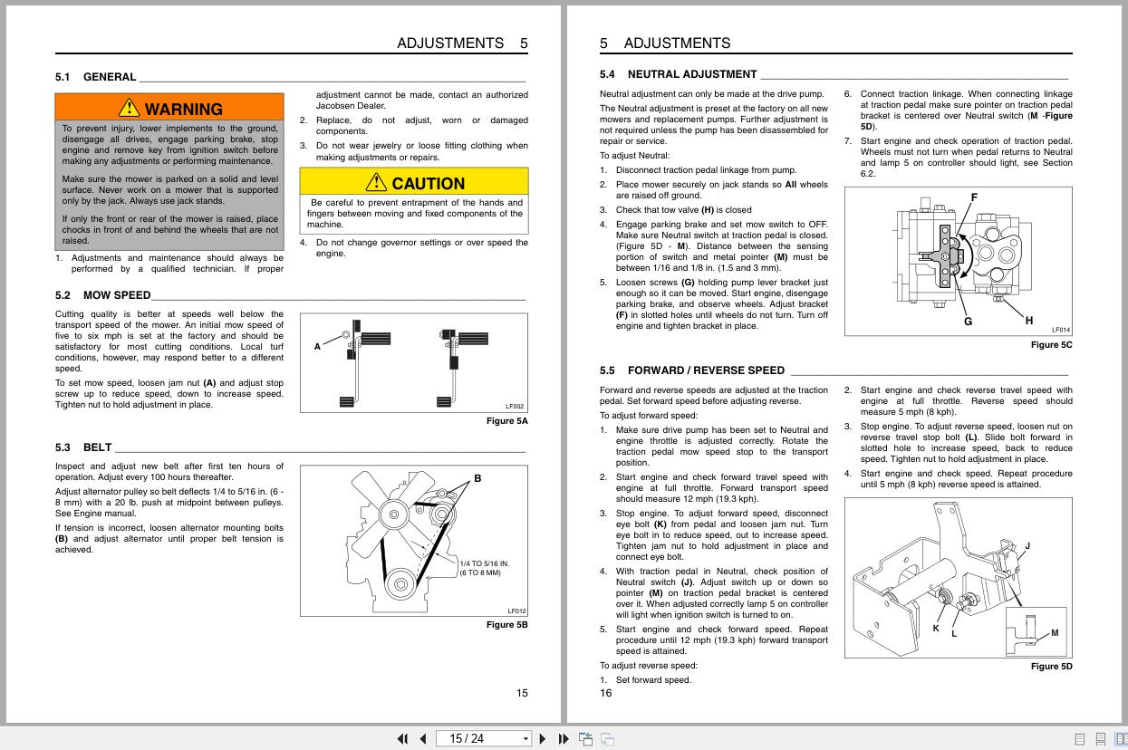Jacobsen Mower AR522 Dealer Manual 4273094 A 2013 (2)