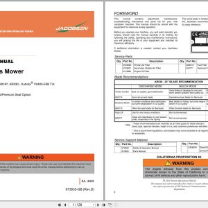 Jacobsen Mower AR530 Parts Manual 673835 D 2024 (1)