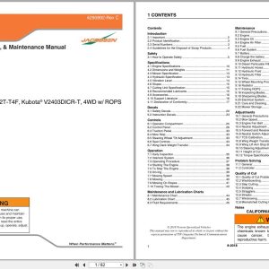 Jacobsen Mower AR722T Safety Operation Maintenance Manual 4290892 C 2018 (1)