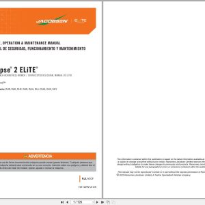 Jacobsen Mower ECLIPSE 2 ELITE Safety Operation Maintenance Manual 10112292 2025 EN ES (1)