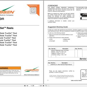 Jacobsen Mower ECLIPSE 322 Instruction Sheet 4258370 A 2012 (1)