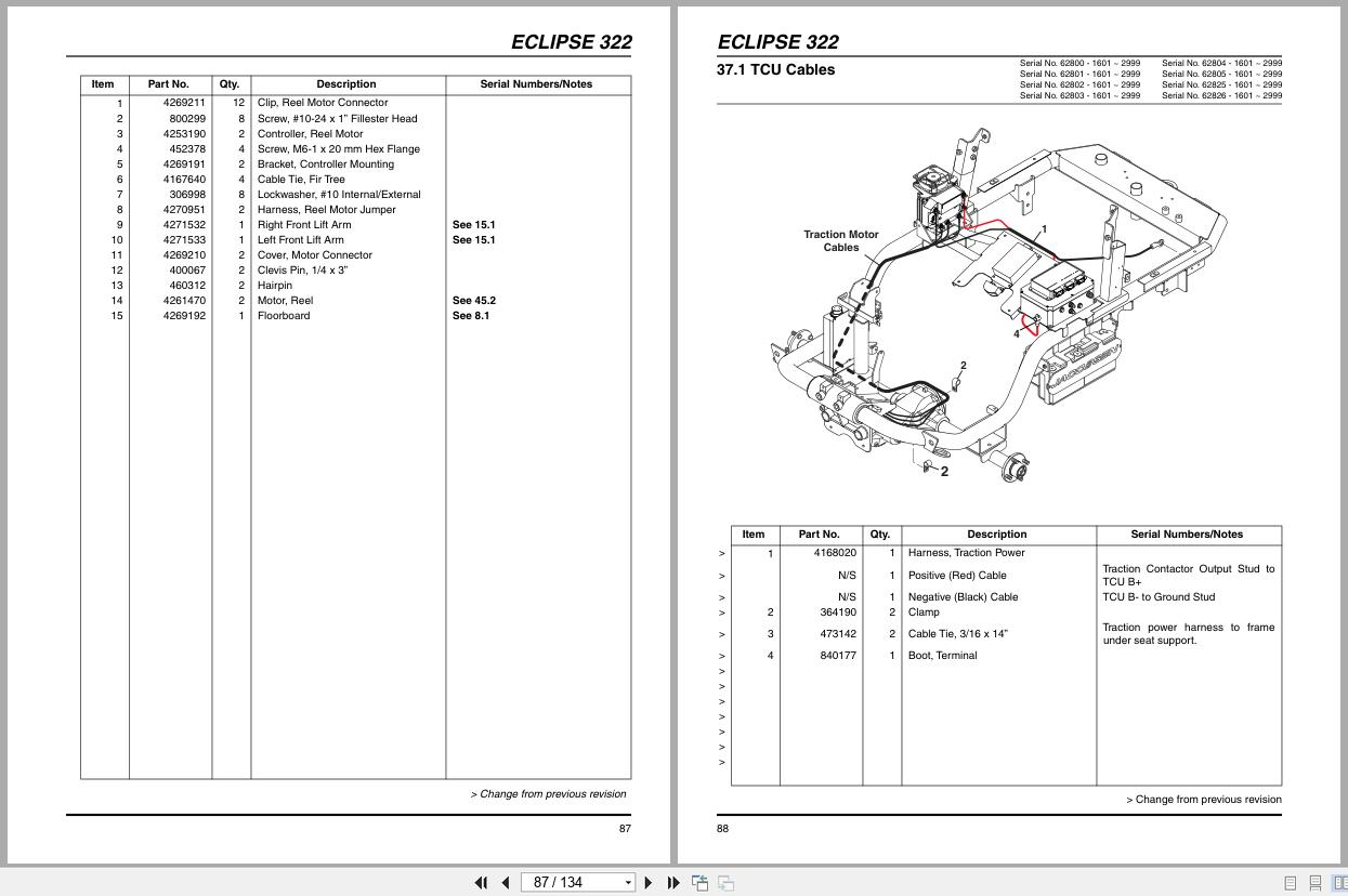 Jacobsen Mower ECLIPSE 322 Parts Manual 4187721 E 2015 (2)