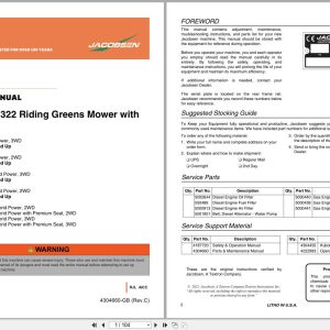 Jacobsen Mower ECLIPSE 322 Parts Manual 4304660 C 2021 (1)