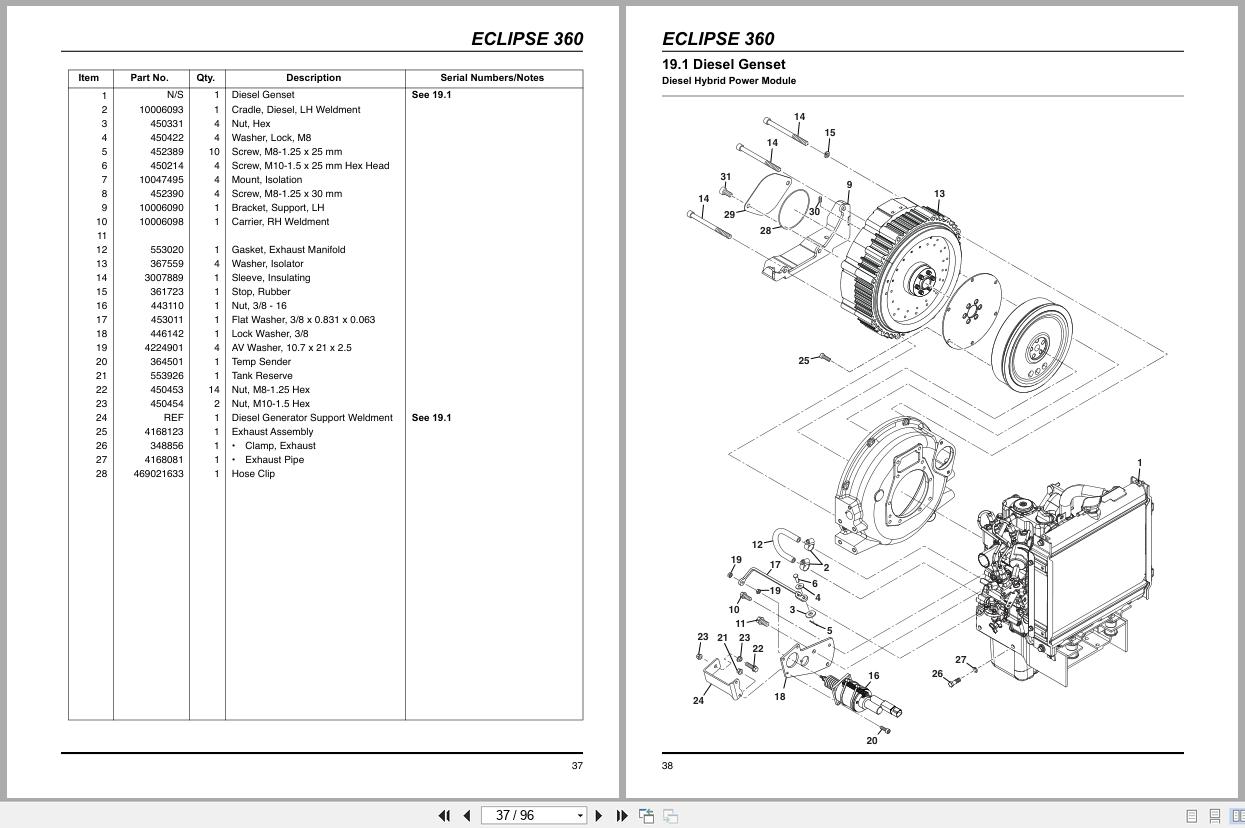 Jacobsen Mower Eclipse 360 Parts Manual 10014565 F 2024 (2)