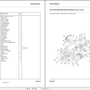 Jacobsen Mower Fairway 250 305 405 Parts Manual 25034G A 2020 (2)