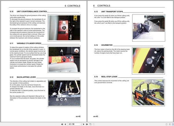 Jacobsen Mower Fairway 250 305 405 Safety Operation Maintenance Manual 25036G Gb R5 2018 (2)