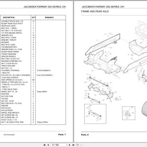 Jacobsen Mower Fairway 250 Parts Manual 24866G R0 2010 (2)