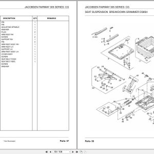 Jacobsen Mower Fairway 305 Parts Manual 24867G R0 2010 (2)