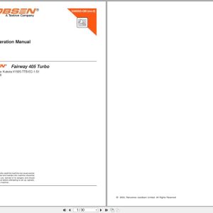 Jacobsen Mower Fairway 405 Safety Operation Manual 24495G GB R0 2003 (1)