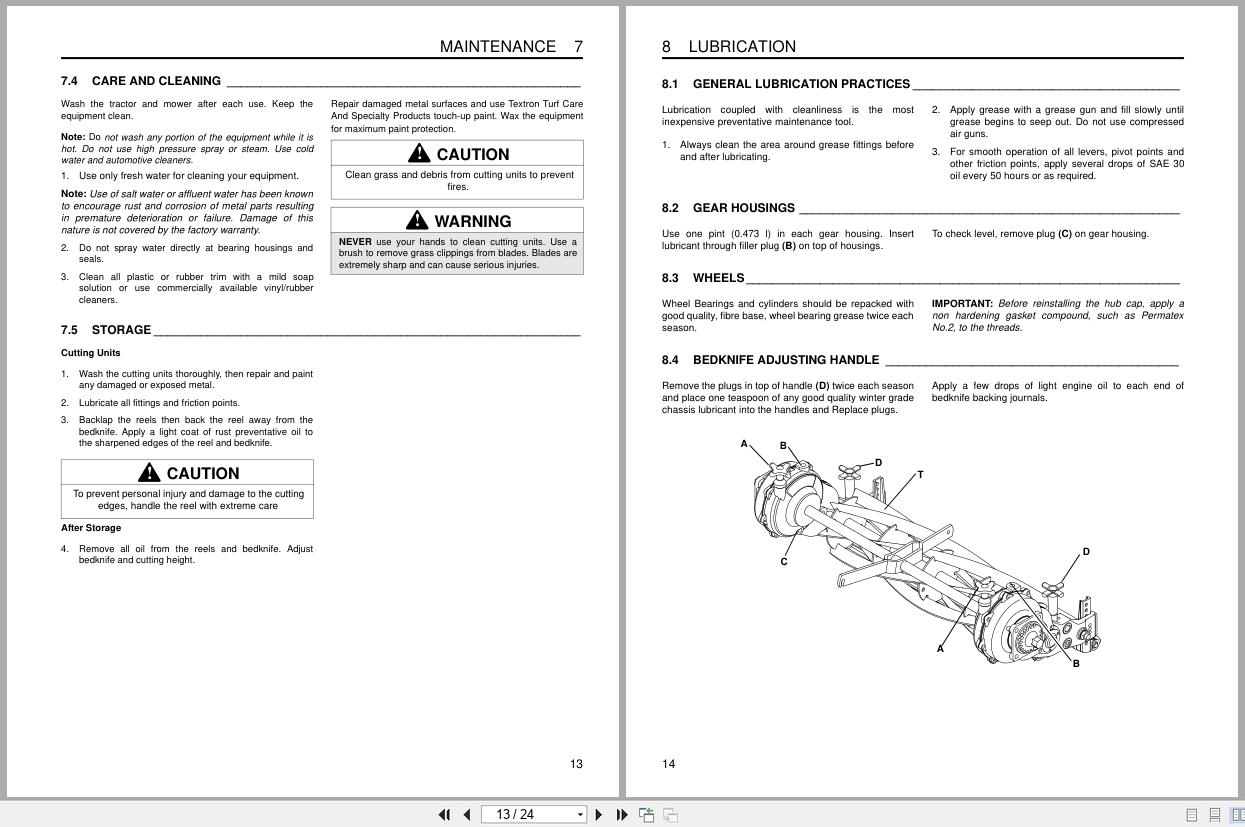 Jacobsen Mower Fairway Technical Manual 366296 2000 (2)