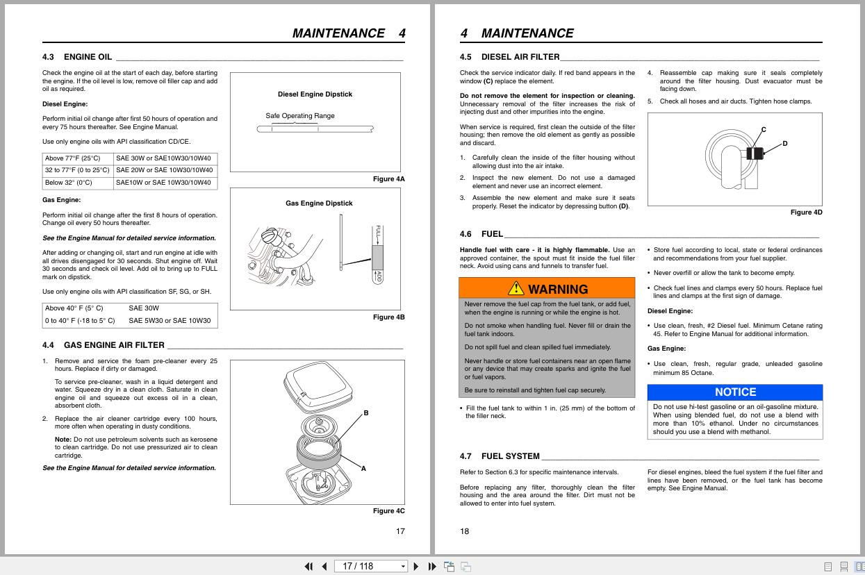 Jacobsen Mower Greens King IV Plus Parts Maintenance Manual 2811457 F 2009 (2)