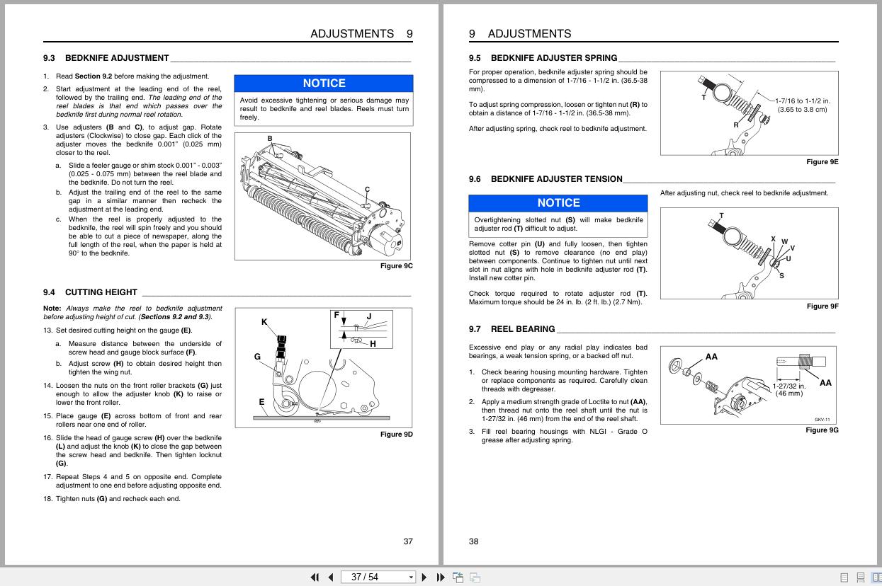 Jacobsen Mower Greens King IV Plus Safety Operation Maintenance Manual 4187123 E 2018 (2)