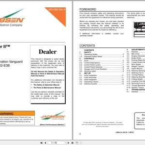 Jacobsen Mower Groom Master II Dealer Manual 4201380 2010 (1)