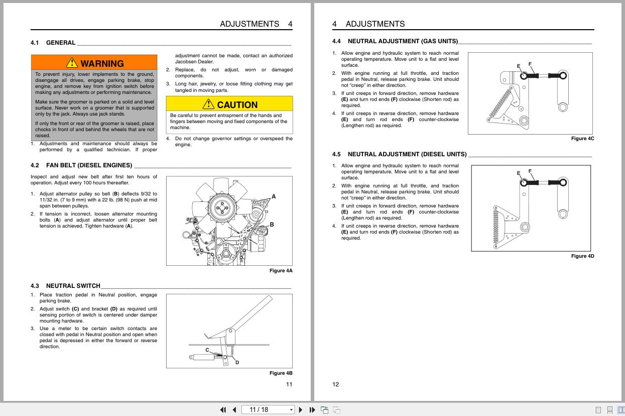 Jacobsen Mower Groom Master II Dealer Manual 4201380 2010 (2)