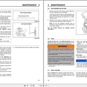 Jacobsen Mower Groom Master Ii Parts Maintenance Manual 4201266 A 2012 (2)
