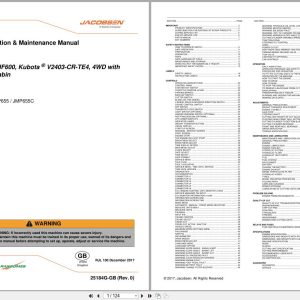 Jacobsen Mower HF600 Safety Operation Maintenance Manual 25184G GB R0 2017 (1)