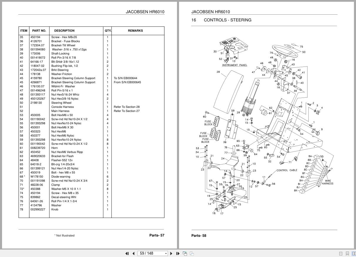 Jacobsen Mower HR 6010 Parts Manual 24884G R0 2014 (2)