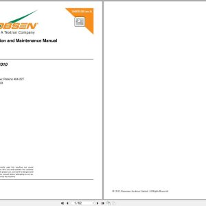 Jacobsen Mower HR 6010 Safety Operation Manual 24682G GB R4 2012 (1)