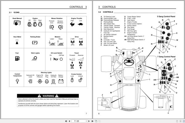 Jacobsen Mower LF-3400 3800 4675 4677 Safety Operation Manual 4100740-A 2003 Jacobsen Mower Lf 3400 3800 4675 4677 Safety Operation Manual 4100740 A 2003 (2)