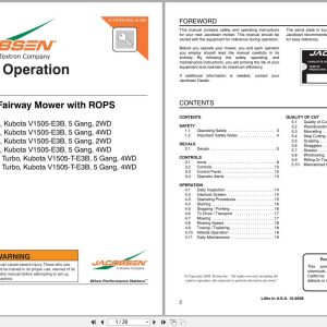 Jacobsen Mower LF 3400 LF 3800 Safety Operation Manual 4179105 RA GB 2008 (1)