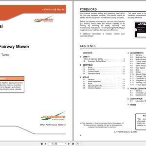 Jacobsen Mower LF 4677 Dealer Manual 4179101 GB RB 2014 (1)